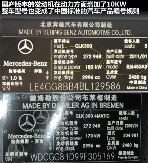 发动机给力 售价40.8万-55.7万元 北京奔驰GLK四月上市