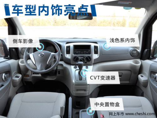 性能出色 郑州日产新NV200今日上市 预售价12万起