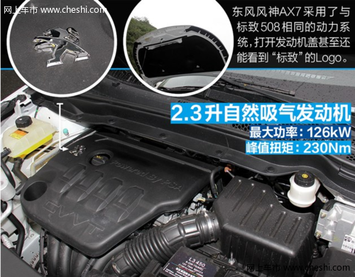 东风风神AX7城市SUV 搭载标致发动机