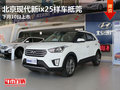 北京现代新ix25样车抵莞 下月10日上市