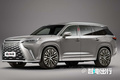 雷克薩斯TX內(nèi)飾曝光！車長(zhǎng)超5.1米/尺寸比寶馬X5大