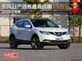 東風(fēng)日產(chǎn)逍客最高降1.6萬 店內(nèi)現(xiàn)車銷售