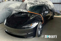 特斯拉新款Model 3實(shí)車現(xiàn)身！升級比亞迪同款屏幕