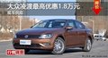 岳阳大众凌渡最高优惠1.8万