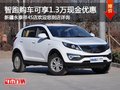 起亞智跑最高享1.3萬現金優惠 少量現車