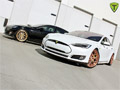 電動之王-特斯拉Model S 換裝個性輪轂