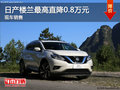 日產(chǎn)樓蘭最高直降0.8萬元 現(xiàn)車銷售
