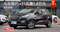 株洲北京現(xiàn)代ix35優(yōu)惠1.8萬元 現(xiàn)車供應(yīng)