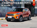 購現(xiàn)代ix25車型全系最高可享7500元優(yōu)惠
