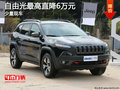 自由光最高直降6萬元 少量現車