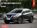 呂梁日產(chǎn)樓蘭優(yōu)惠2萬(wàn) 降價(jià)競(jìng)爭(zhēng)昂科威