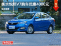 長(zhǎng)安悅翔V7讓利4000元 降價(jià)競(jìng)爭(zhēng)現(xiàn)代瑞納