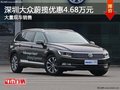 深圳大眾蔚攬優(yōu)惠4.68萬 降價競爭奧迪A4