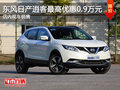 東風(fēng)日產(chǎn)逍客最高優(yōu)惠0.9萬元 現(xiàn)車銷售