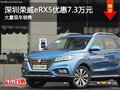 深圳榮威eRX5補貼7.3萬免搖號上深圳牌