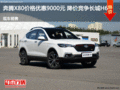 奔騰X80價格優惠9000元 降價競爭長城H6