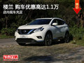樓蘭提供試乘試駕 購車優(yōu)惠1.1萬元