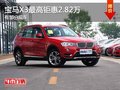 重庆宝马X3最高钜惠2.82万 有部分现车