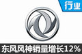 东风风神一月销量创新高 同比增长12.1%