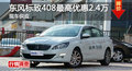 長(zhǎng)沙標(biāo)致408優(yōu)惠2.4萬(wàn) 降價(jià)競(jìng)爭(zhēng)大眾速騰
