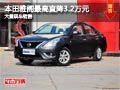 太原東風日產(chǎn)新陽光降3800元 現(xiàn)車供應