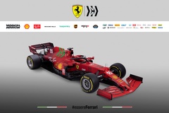 法拉利全新一级方程式赛车SF21发布 征战2021赛季