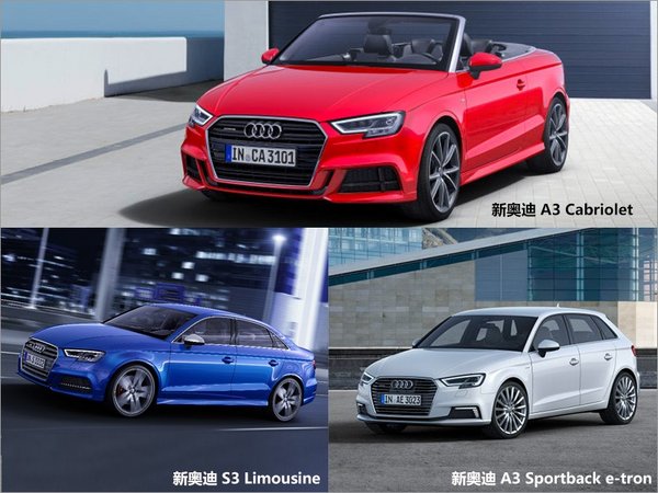 新奥迪A3上海车展上市 换装 2.0 TFSI 发动机-图2