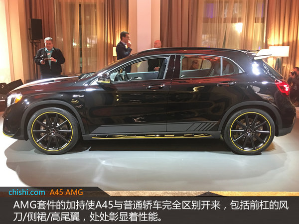 北美车展实拍 性能小钢炮奔驰A45 AMG-图9