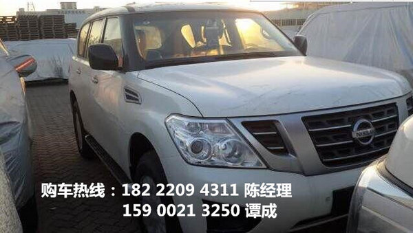 17款日產(chǎn)途樂Y62四驅(qū)越界霸主降價(jià)停不住-圖3