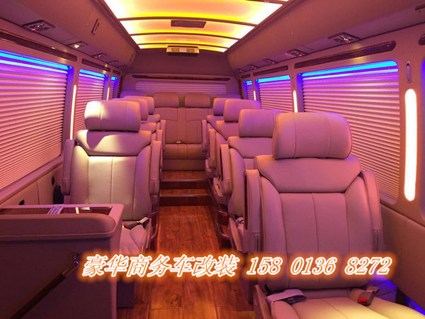 丰田考斯特商务巴士 座椅空间升级改装价-图4