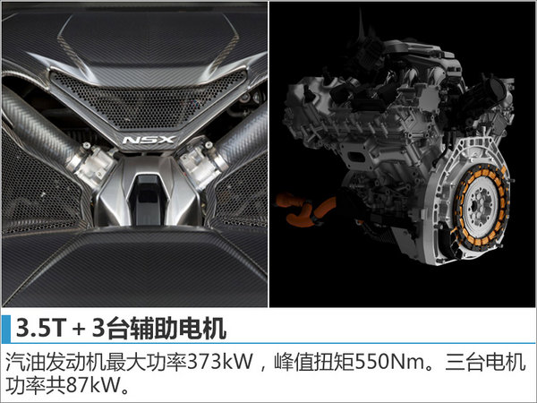 讴歌超级跑车NSX配置曝光 预售335万起-图2