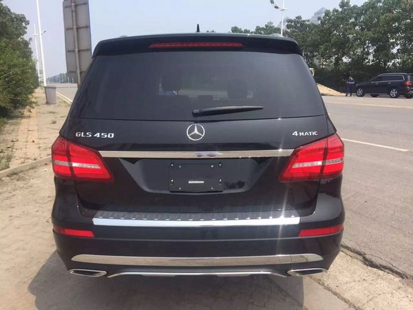 17款美規(guī)奔馳GLS450平行進口 白色GLS450-圖3