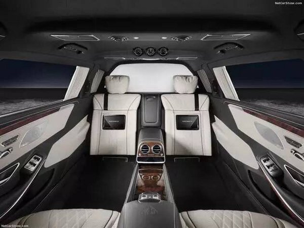 奔驰迈巴赫S600普尔曼 加长版高端定制车-图4
