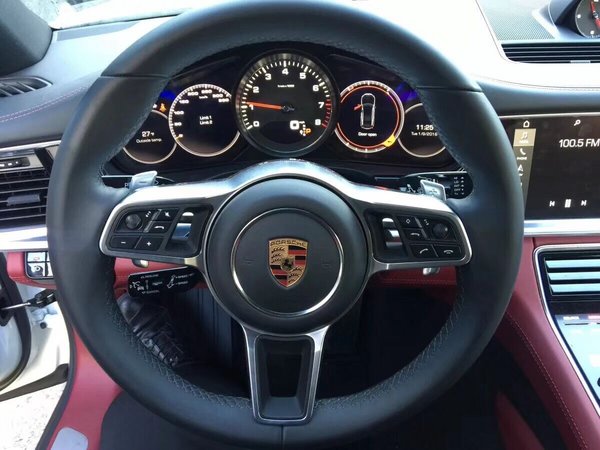 17保时捷美规帕拉梅拉4S 轮毂彩标145万-图5