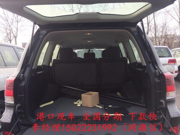 17款豐田酷路澤4000 丐版5座黑車黑內(nèi)飾-圖10