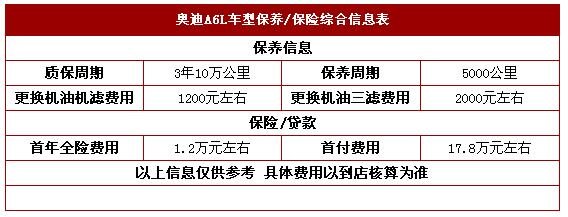 新款奥迪A6L最新行情  年末优惠划算至极-图5