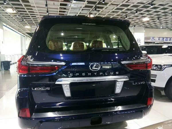 雷克萨斯LX570蓝色现车 霸气造型售全国-图8