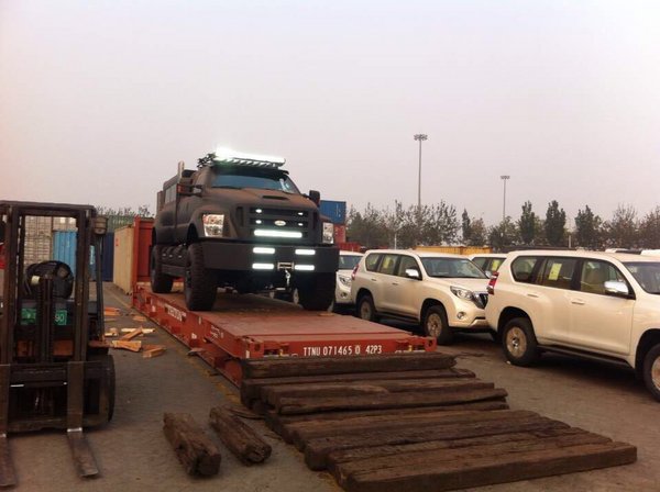 16款福特F650皮卡現(xiàn)車 霸氣外露馬上體檢-圖3