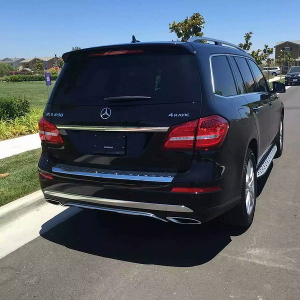 17款GLS450黑色PO1包價(jià)格 奔馳GLS提車?yán)?圖4
