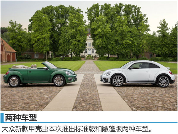 大众甲壳虫3款新车发布 四季度中国上市-图2
