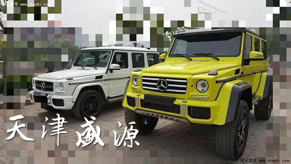 奔驰G500 4x4²无敌践踏 攀越顶峰狂改装-图13