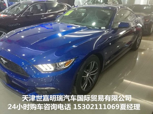 16款福特野馬現(xiàn)車入港 魅藍誘惑低價領航-圖3