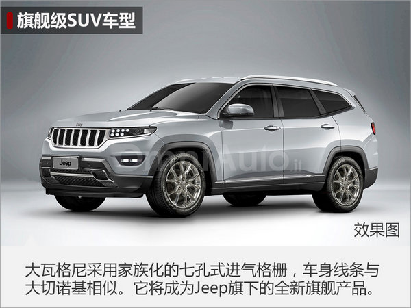 Jeep将产超大型SUV 搭法拉利3.0T引擎-图2