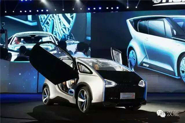 汉能发布四款太阳能电动车，续航350公里-图2