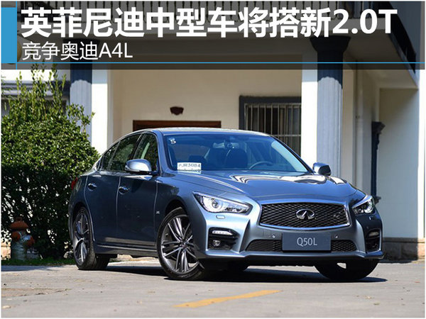 英菲尼迪中型車將搭新2.0T 競爭奧迪A4L-圖1