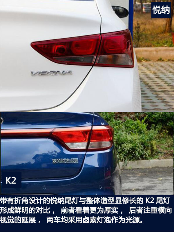 韩系小型车  现代悦纳对比起亚K2-图9
