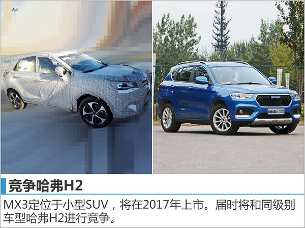 郑州日产将产MX3小型SUV 竞争哈弗H2-图5