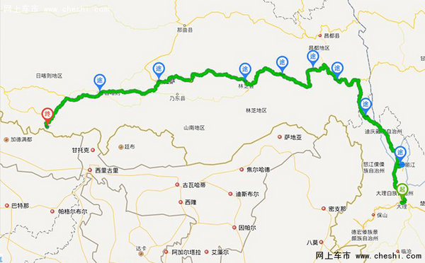 H9最美滇藏之旅(七) 跨最险318 遥望珠峰-图1