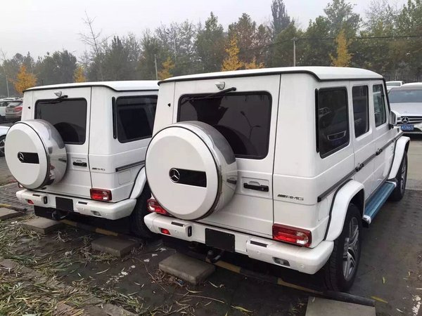 17款奔驰G63AMG 民用硬派越野车比拼动力-图7