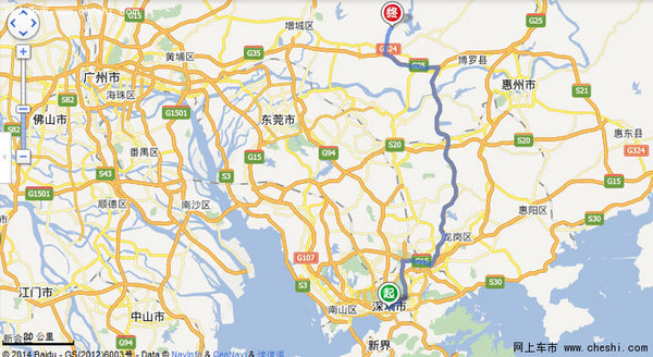 深圳—罗浮山风景区自驾游线路图片